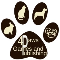 4 Paws Games and Publishing logo, 4 Paws Games and Publishing contact details