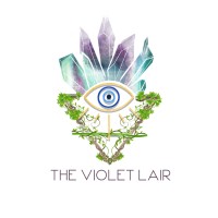 The Violet Lair and Spirituality logo, The Violet Lair and Spirituality contact details