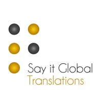 Say It Global Translations logo, Say It Global Translations contact details