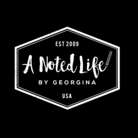 A Noted Life logo, A Noted Life contact details