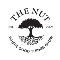 The Nut logo, The Nut contact details