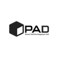 PAD logo, PAD contact details