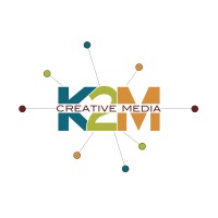 K2M Creative Media logo, K2M Creative Media contact details