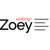 Zoey Writes logo, Zoey Writes contact details