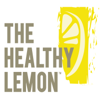 The Healthy Lemon logo, The Healthy Lemon contact details