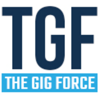 The Gig Force logo, The Gig Force contact details