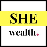 SHE Wealth logo, SHE Wealth contact details