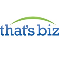 That's Biz logo, That's Biz contact details