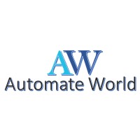 AutomateWorld logo, AutomateWorld contact details