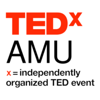 TEDxAMU logo, TEDxAMU contact details