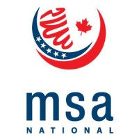 MSA National logo, MSA National contact details