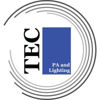 TEC PA & Lighting logo, TEC PA & Lighting contact details