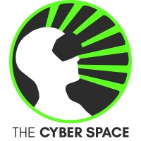 The Cyber Space logo, The Cyber Space contact details