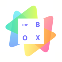 LeapBox logo, LeapBox contact details