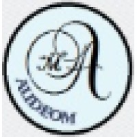 AUDEOM logo, AUDEOM contact details