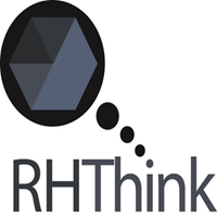 RHThink logo, RHThink contact details