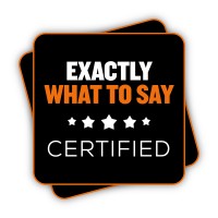 Exactly What To Say - Certified logo, Exactly What To Say - Certified contact details