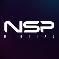 NSP Digital logo, NSP Digital contact details