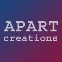 APART creations logo, APART creations contact details