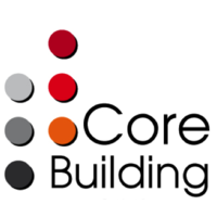 COREBUILDING logo, COREBUILDING contact details