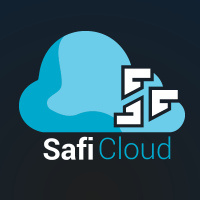 SafiCloud logo, SafiCloud contact details