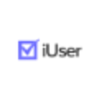 iUser logo, iUser contact details