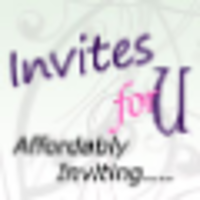 Invites for u logo, Invites for u contact details