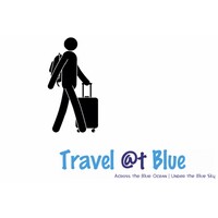 TRAVEL AT BLUE logo, TRAVEL AT BLUE contact details