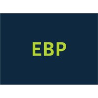 The EBP logo, The EBP contact details