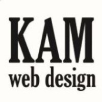 KAM web design logo, KAM web design contact details