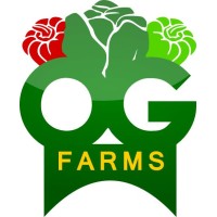 OG FARMS logo, OG FARMS contact details