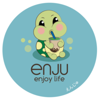 Enju Healthy bubble tea logo, Enju Healthy bubble tea contact details