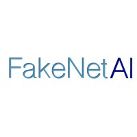 FakeNetAI logo, FakeNetAI contact details