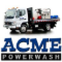 ACME Powerwash logo, ACME Powerwash contact details