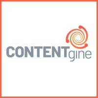 CONTENTgine logo, CONTENTgine contact details