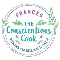 The Conscientious Cook logo, The Conscientious Cook contact details