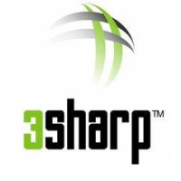 3Sharp logo, 3Sharp contact details