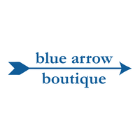 blue arrow boutique logo, blue arrow boutique contact details