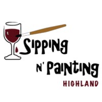 Sipping N Painting Highland logo, Sipping N Painting Highland contact details