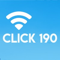 Click 190 logo, Click 190 contact details