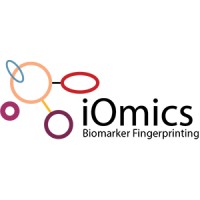 iOmics logo, iOmics contact details