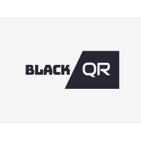 BlackQR logo, BlackQR contact details