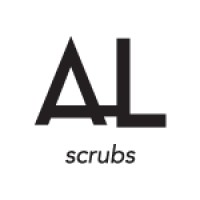 AL Scrubs logo, AL Scrubs contact details