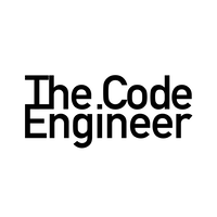 The Code Engineer logo, The Code Engineer contact details