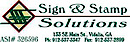 Sign Stamp Solutions logo, Sign Stamp Solutions contact details