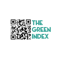 The Green Index logo, The Green Index contact details