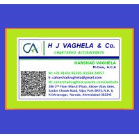 CA H J VAGHELA AND CO, CHARTERED ACCOUNTANT logo, CA H J VAGHELA AND CO, CHARTERED ACCOUNTANT contact details