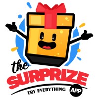 The Surprize App logo, The Surprize App contact details