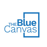 The Blue Canvas logo, The Blue Canvas contact details