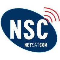 NETSATCOM logo, NETSATCOM contact details